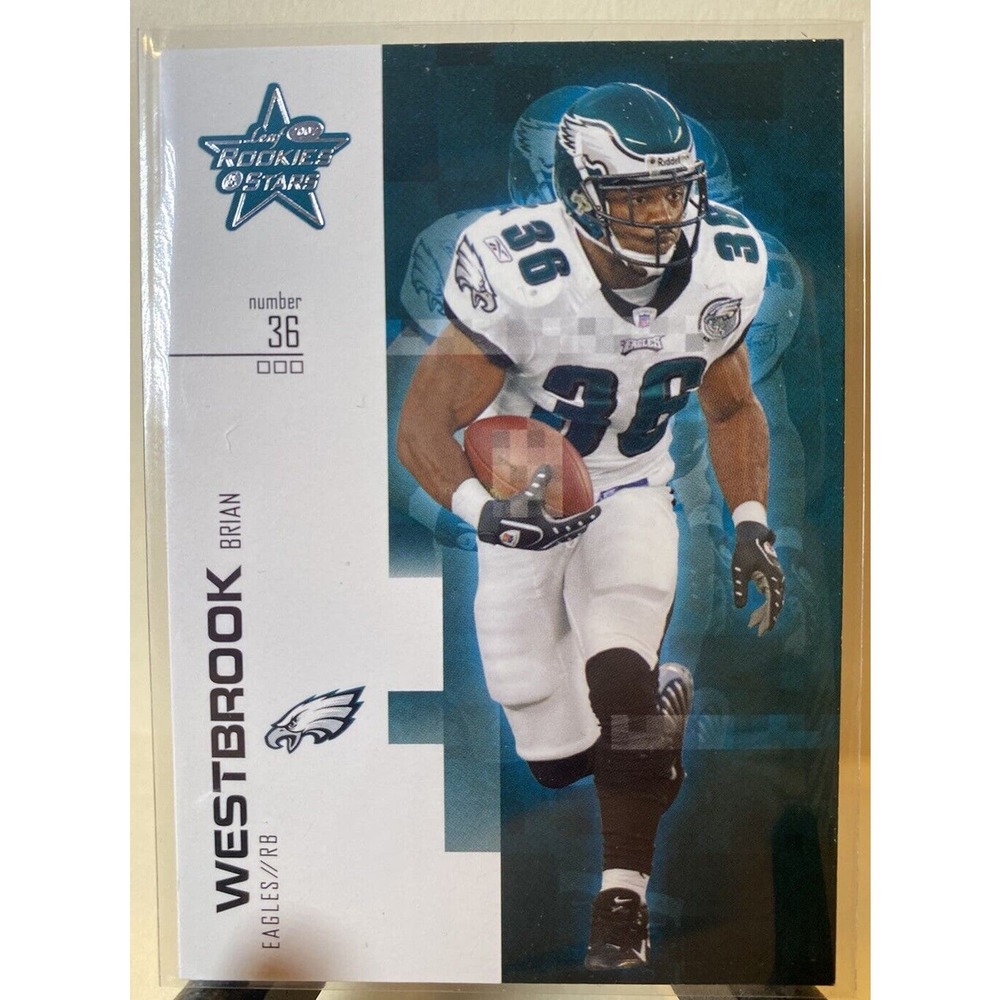 2007 Leaf Rookies and Stars #9 Brian Westbrook Eagles‎ NM-MT NFL Football